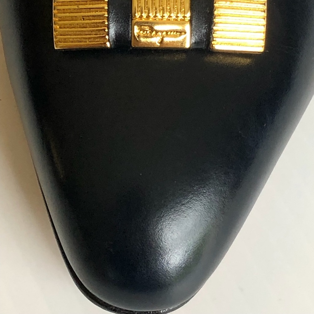 🎄Price Drop🎄 FERRAGAMO Navy Leather Shoe NWOB